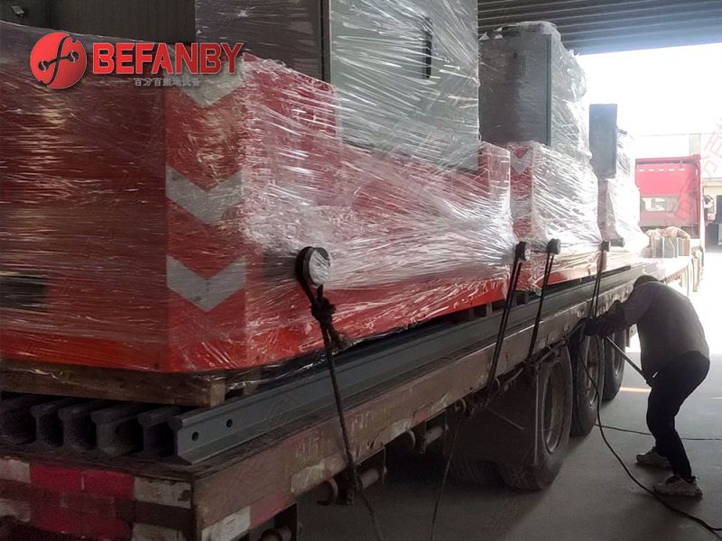 苏州5吨滑触线电动轨道平车发货